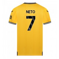 Camiseta Wolves Pedro Neto #7 Primera Equipación Replica 2023-24 mangas cortas